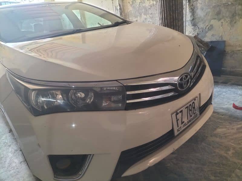 head light and bumper front and back corrola 2015 2