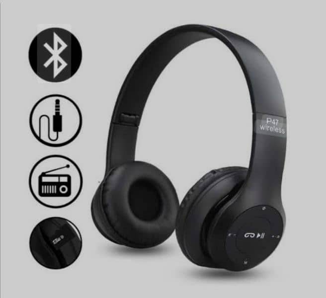 Headphones Name-P47 Brand-New 0