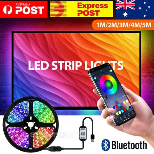 Background Atmosphere Light Strips 5050rgb Color Bluetooth 5v Light 19