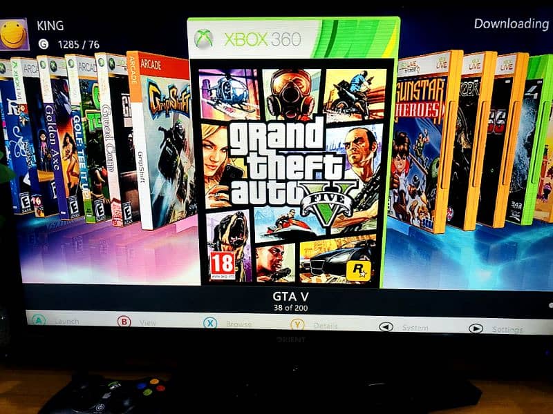 Xbox 360 original Games with Hard Drive 0