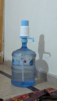 Water Bottle 18.6 Litre within Pump