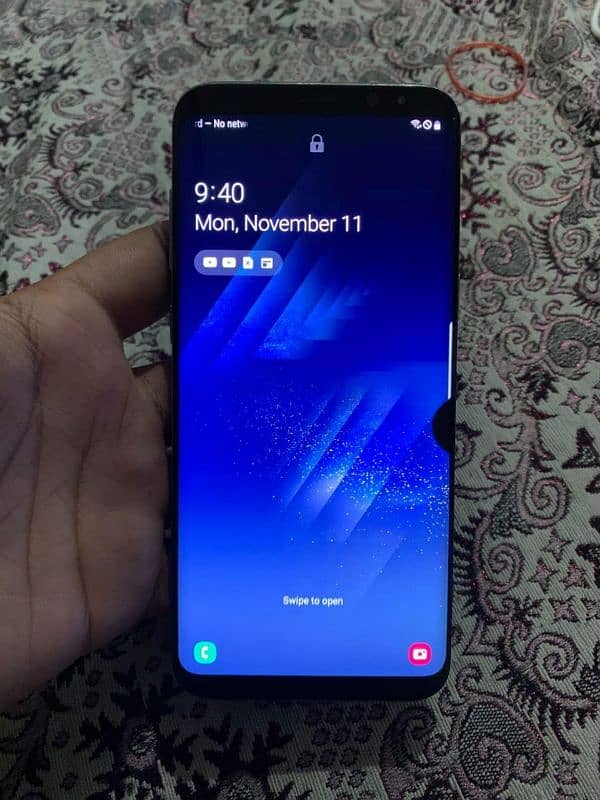 Samsung S8 plus 4)64 5