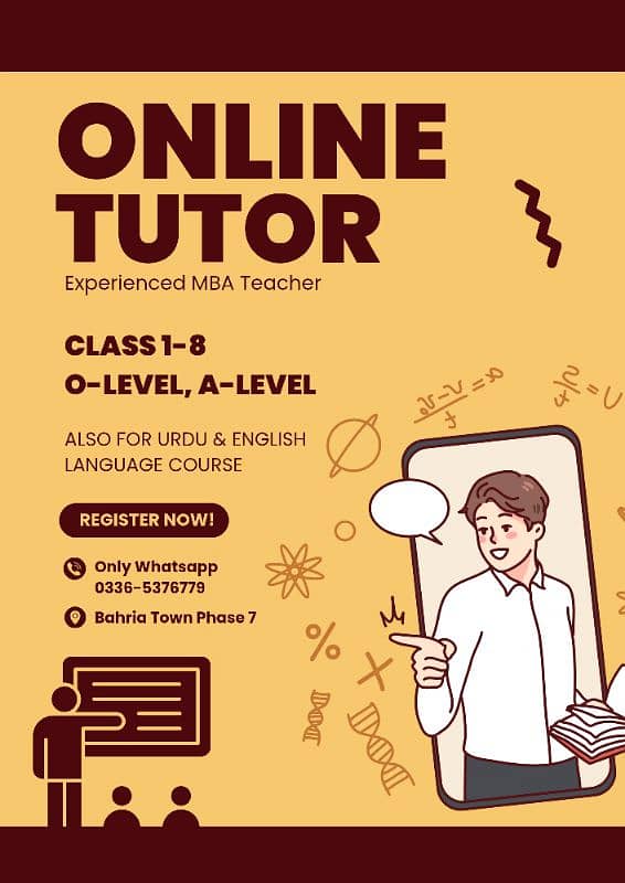 ONLINE TUTOR MBA 10+ YEARS OF EXPERIENCE 0