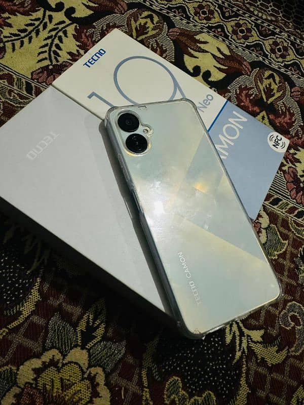 tecno camon 19 neo with box pta official approved 6/128gb 7