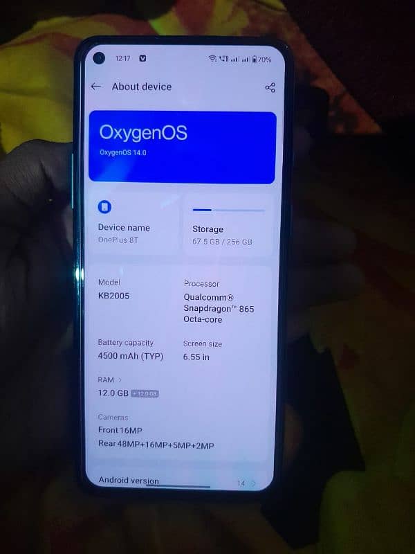 OnePlus 8t 10by10 only Whatsapp number 03207832098 5