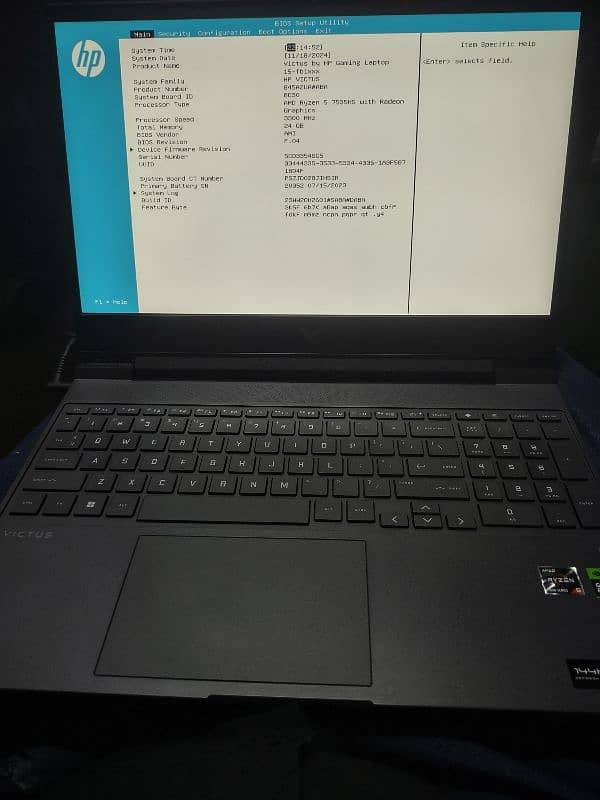 Victus by Hp Gamming Laptop 15-fb1xxx 3