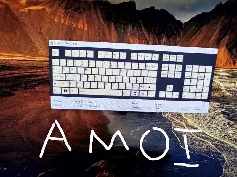 AMOI MECHANICAL KEYBOARD 0