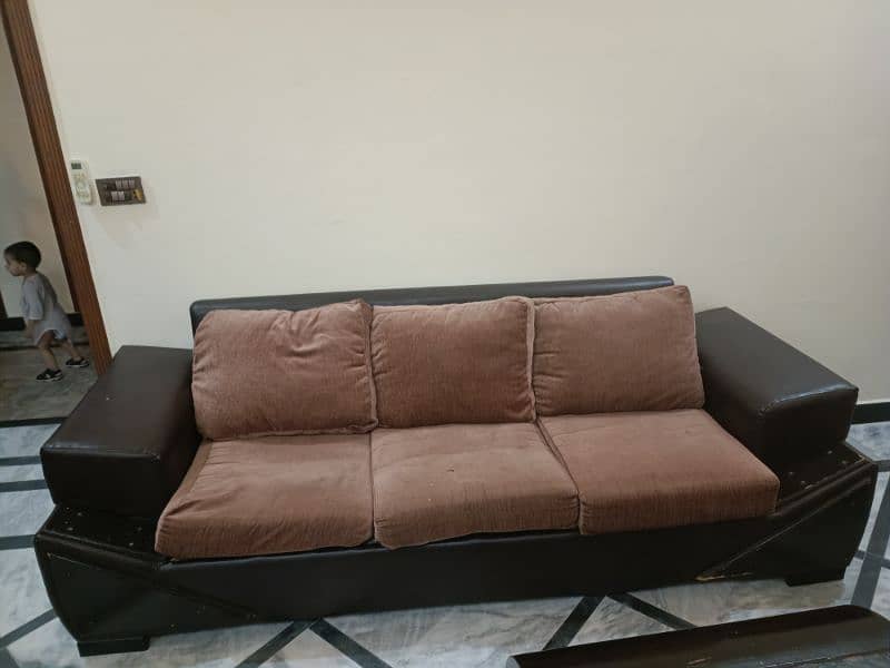 7 Seater Sofa Set Keekar Wood 1