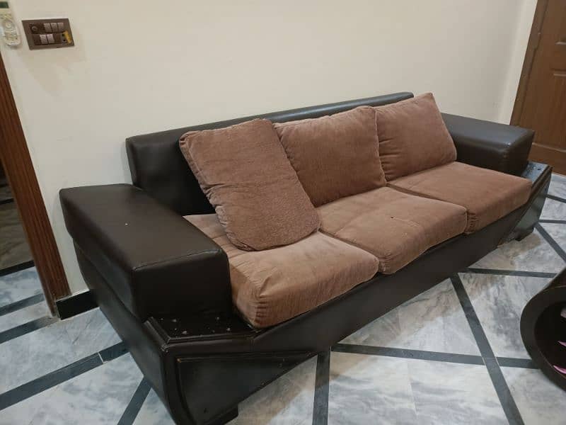 7 Seater Sofa Set Keekar Wood 2