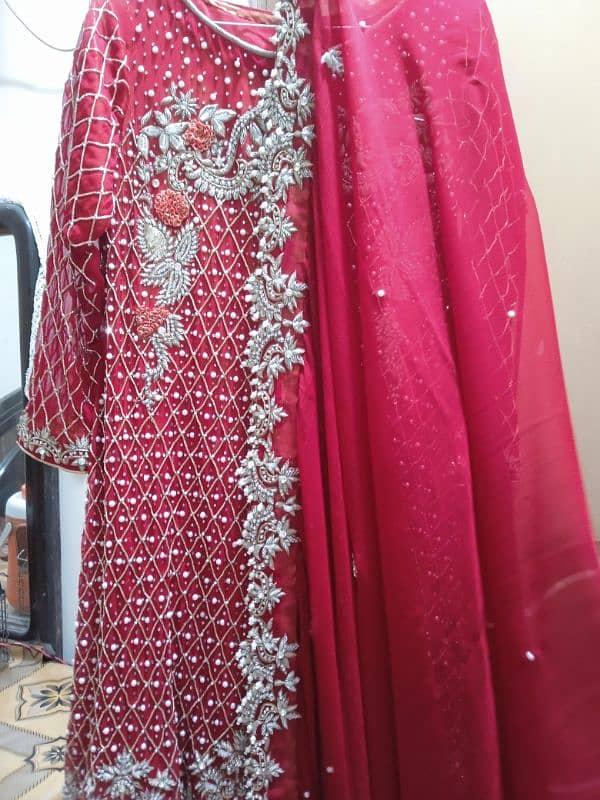 Bridal dress with jwellary 4