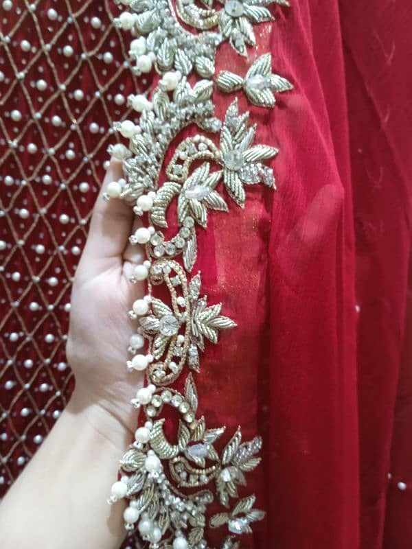 Bridal dress with jwellary 5