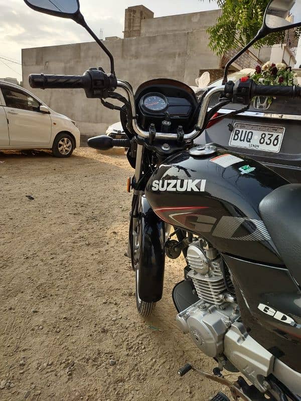 Suzuki GD 110s 2023 Karachi no 0