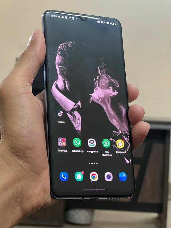 OnePlus 7T 8-256 Dual SIM PTA 100% genuine sale exchange 4