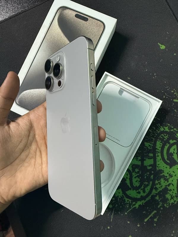 IPhone 15 Pro Max 256gb PTA Approved 2