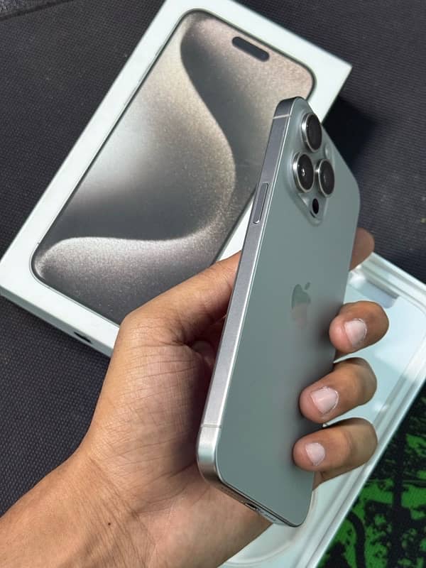 IPhone 15 Pro Max 256gb PTA Approved 7