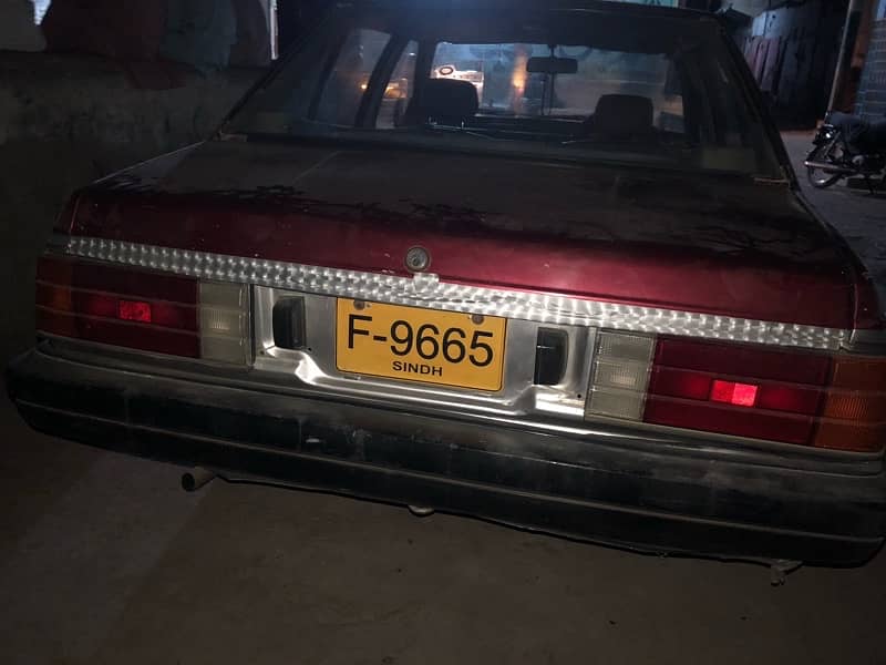 Nissan Sunny 1986 2