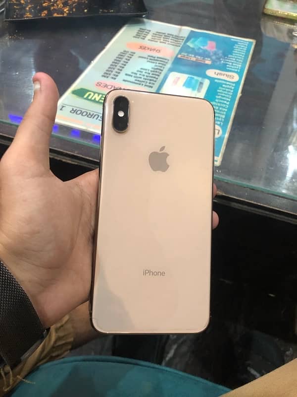 iPhone XS Max water peck 64gb memory hai exchange possible 1