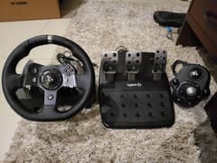 Logitech G920 Steering wheel plus shifter