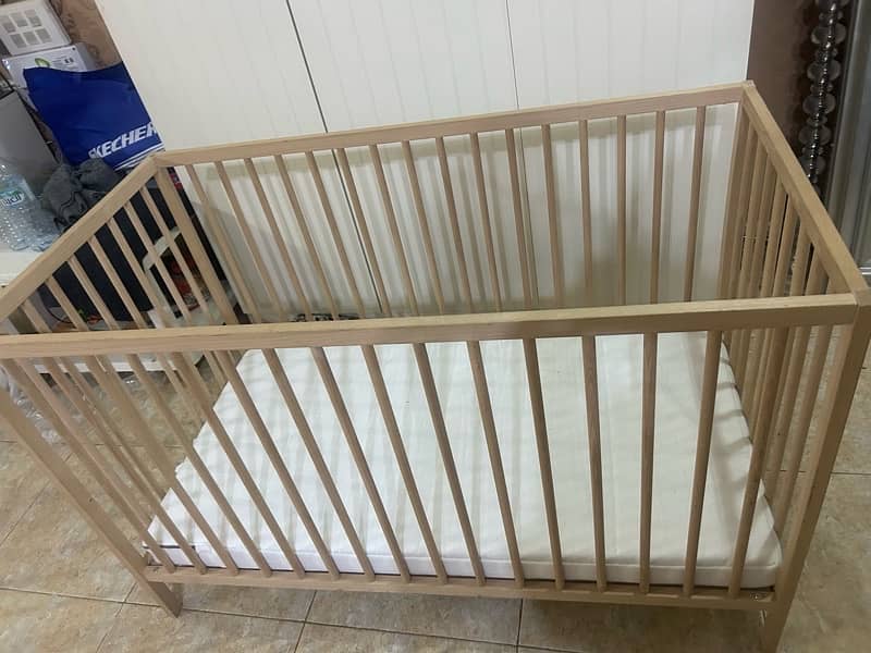 baby crib with mattress 1