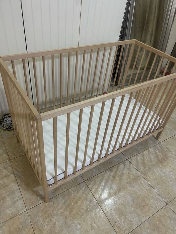 baby crib with mattress 2