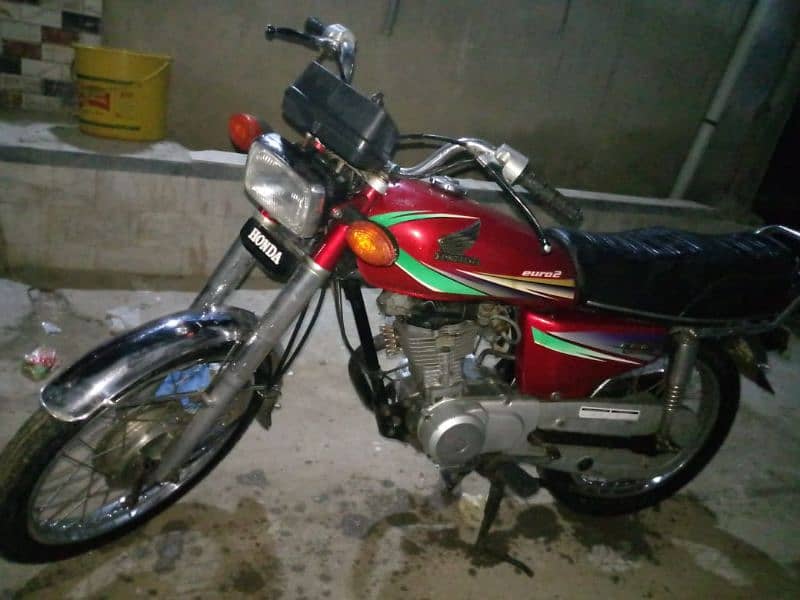 honda cg 125 2013 karachi no 2