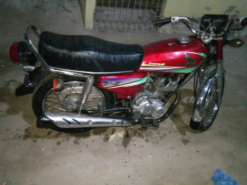 honda cg 125 2013 karachi no 5