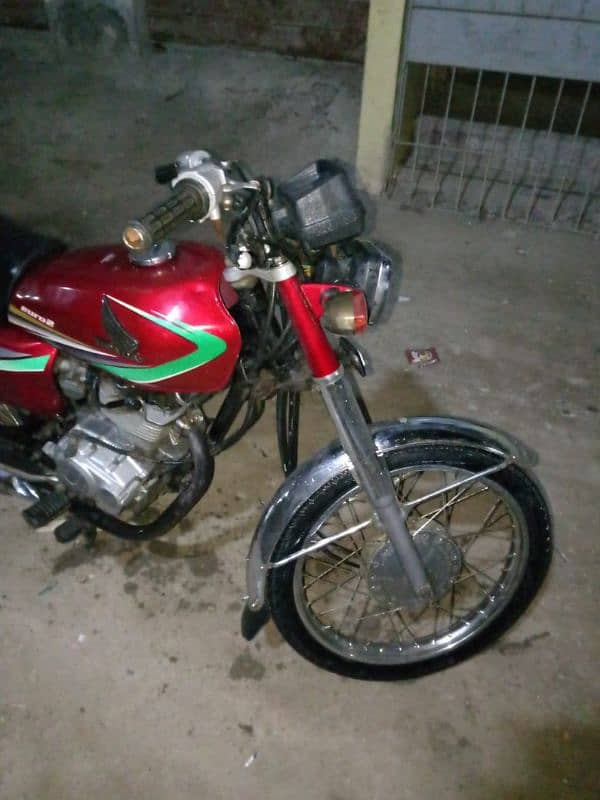 honda cg 125 2013 karachi no 6