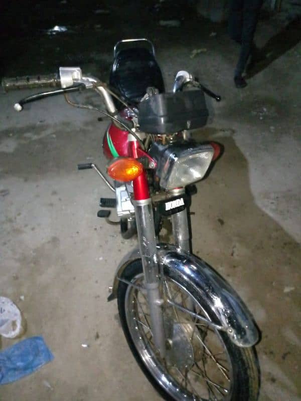 honda cg 125 2013 karachi no 7