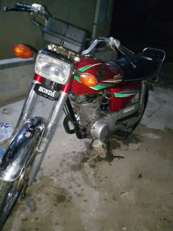 honda cg 125 2013 karachi no 8