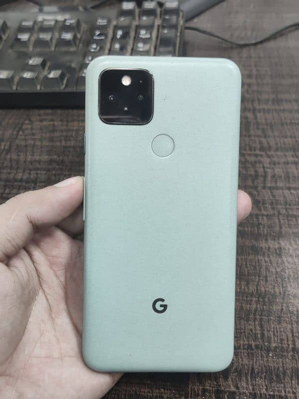 Google Pixel 5 LCD broken & Minor shade 0