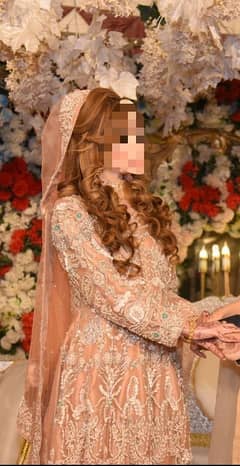 bridal walima dress ,