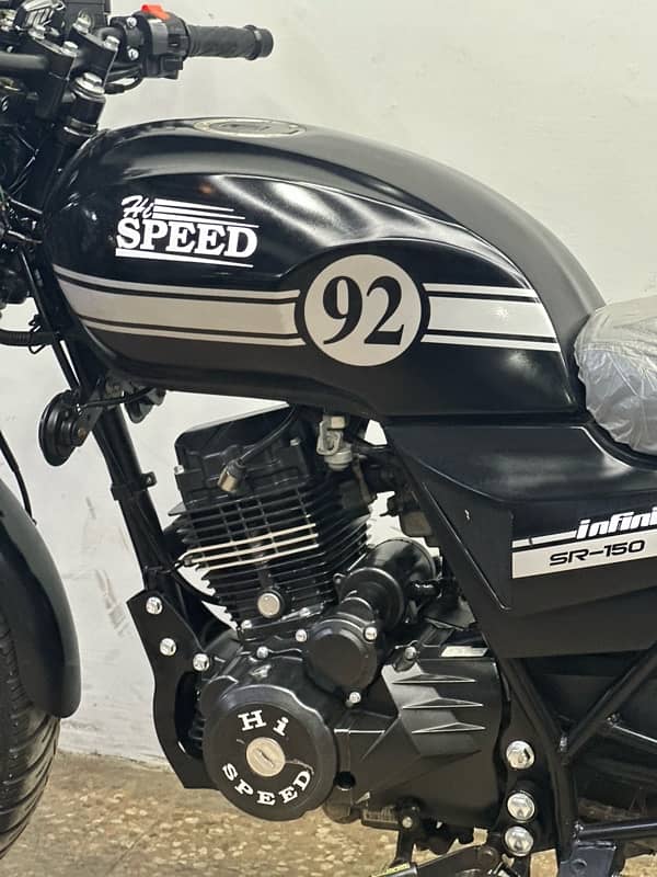 hi speed infinity 150cc 2022 model ( cafe racer ) 2