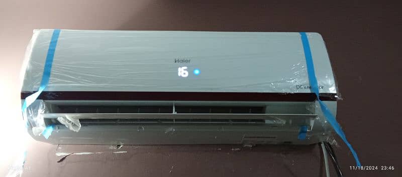 haier DC inverter 1 ton 1