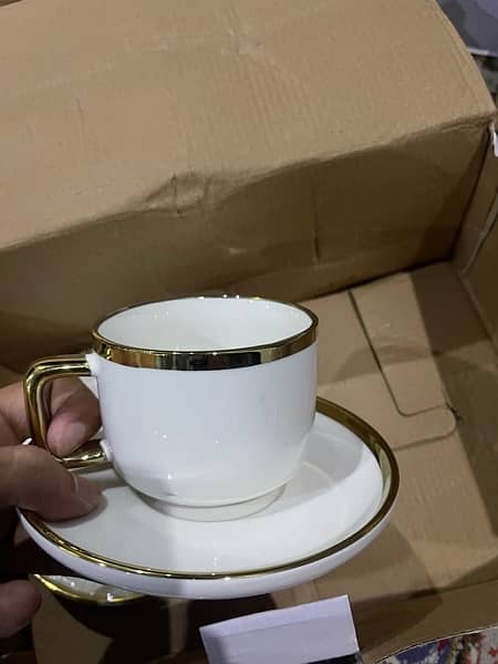 12pcs imported cup saucer 3