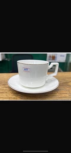 Imported Cup Saucer 12pcs