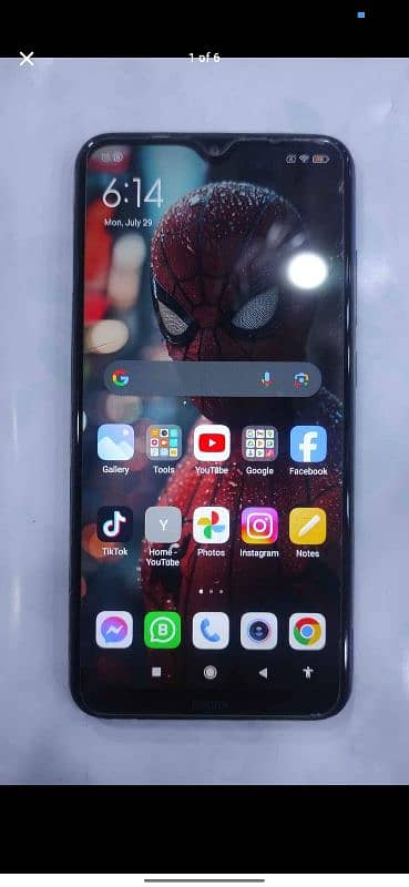 REDMI NOTE 8 4/64 NON PTA ANDRIOD 12 sim work 0