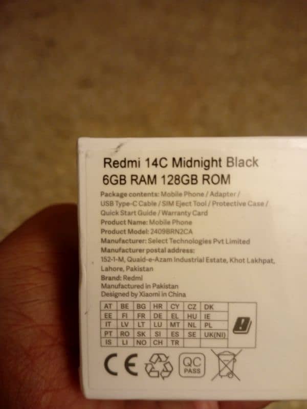 Redmi 14c 6/128 Box pack 3