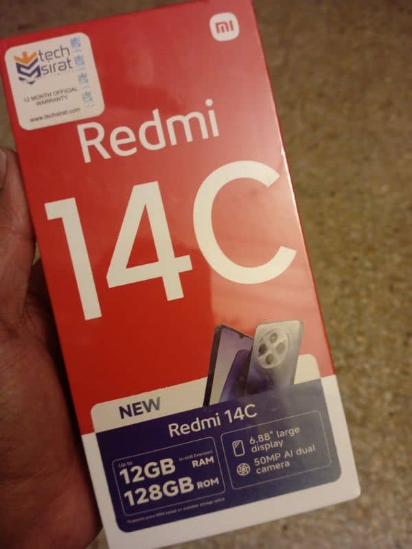 Redmi 14c 6/128 Box pack 4