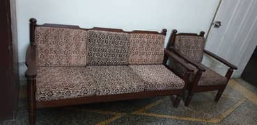 5 seater sofa set/ Kali tali/ Sheshm/ Solid/ Thick/Kali tahli/antique