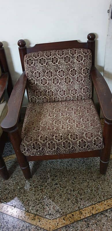 5 seater sofa set/ Kali tali/ Sheshm/ Solid/ Thick/Kali tahli/antique 1