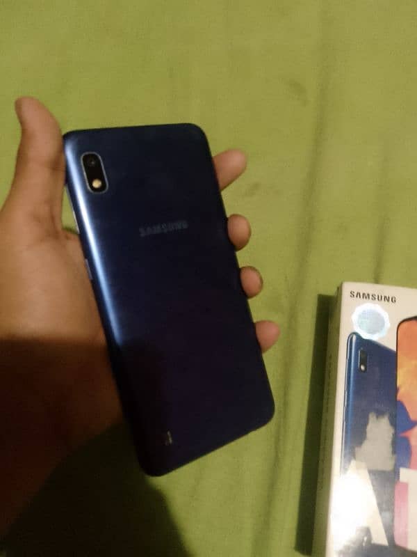 Samsung A10 with only box 3