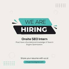 SEO Paid Internship / Full Time Job