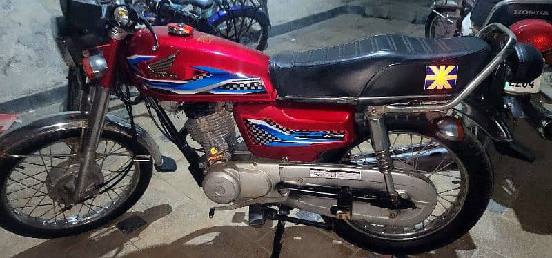 honda cg 125 2024 model Geniune urgent sale 2016 2