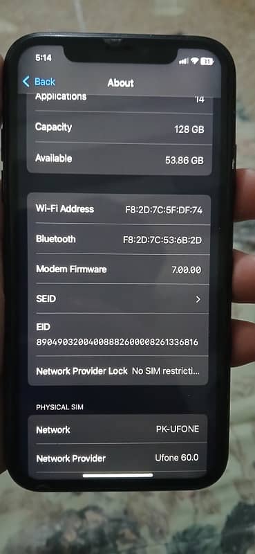 iPhone XR 128gb PTA approved urgent sale 4