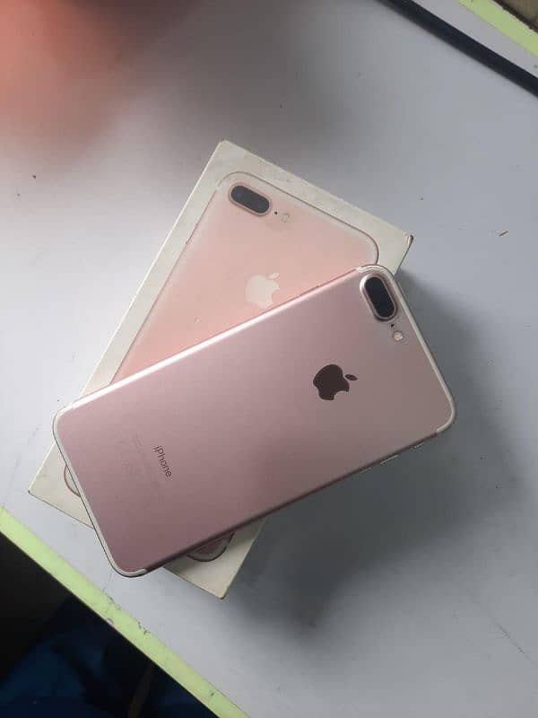 Iphone 7 plus 128GB PTA APPROVED 10/10 Condition 1