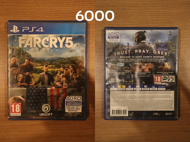 Rarely Played PS4 Pro Games Collection. Separate Price Also Mention 4