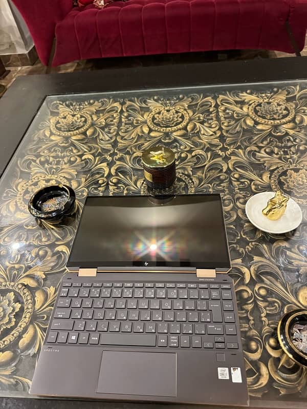 Hp Spectre X360 10th Gen Black and Gold Diamond cut Edition! 8