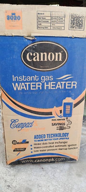 canon instant water Heater 5