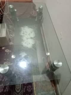 glass big size table for sale