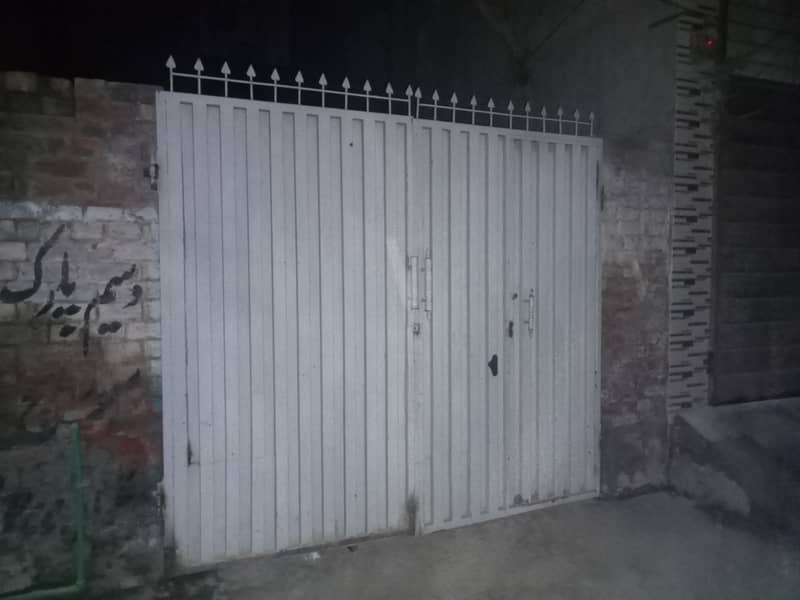 1 One Used Iron Gate For Sale 14 Geuge 7×8 0